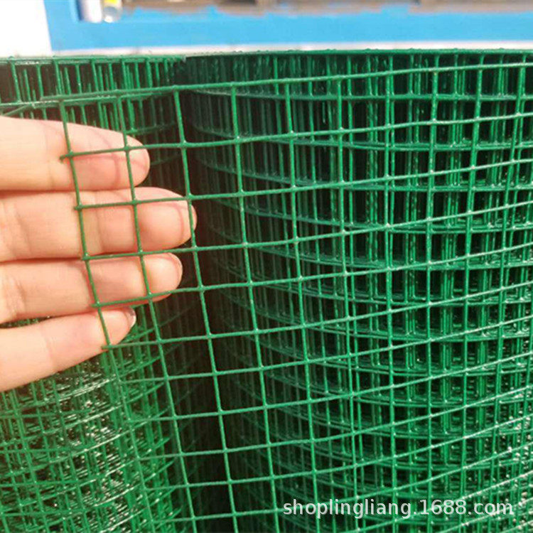 围栏网浸塑铁丝网pvc电焊网浸塑铁丝网护栏网