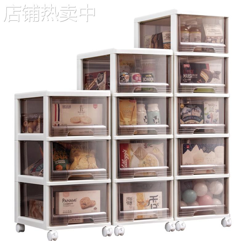 零食置物架子家用收纳架客厅可移动落地储物架卧室多层床头收王之
