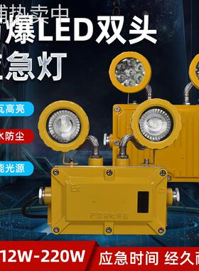 供应 BXJ LED防爆双头应急灯10W防爆灯 防爆应急灯BZD130防爆灯