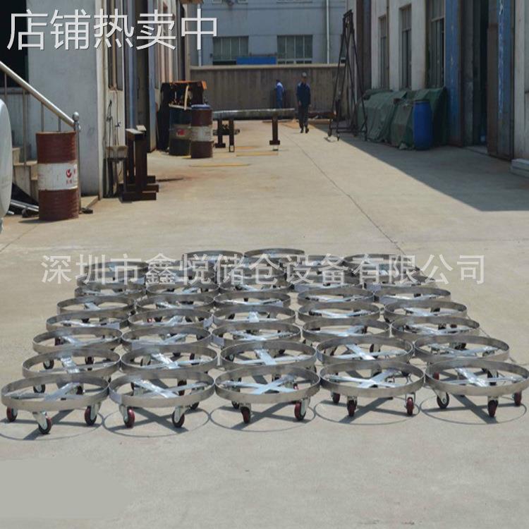 平移油桶车 移动手推油桶车 不锈钢油桶搬运车SD55A