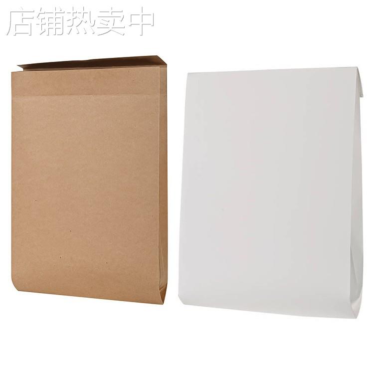 现货信封牛皮纸袋不干胶自粘袋服装棉麻包装袋衣服自封