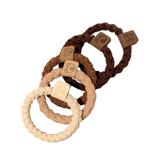 橡皮筋女扎头发加粗头绳发圈网红气质马尾发绳毛绒儿童皮筋女扎头