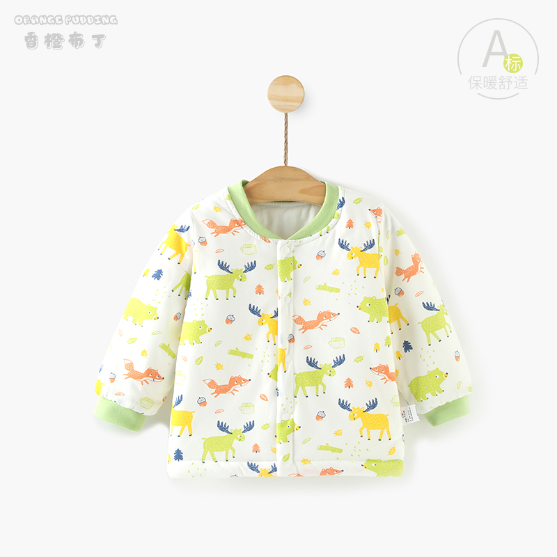 秋冬棉衣外套婴儿棉服保暖上衣