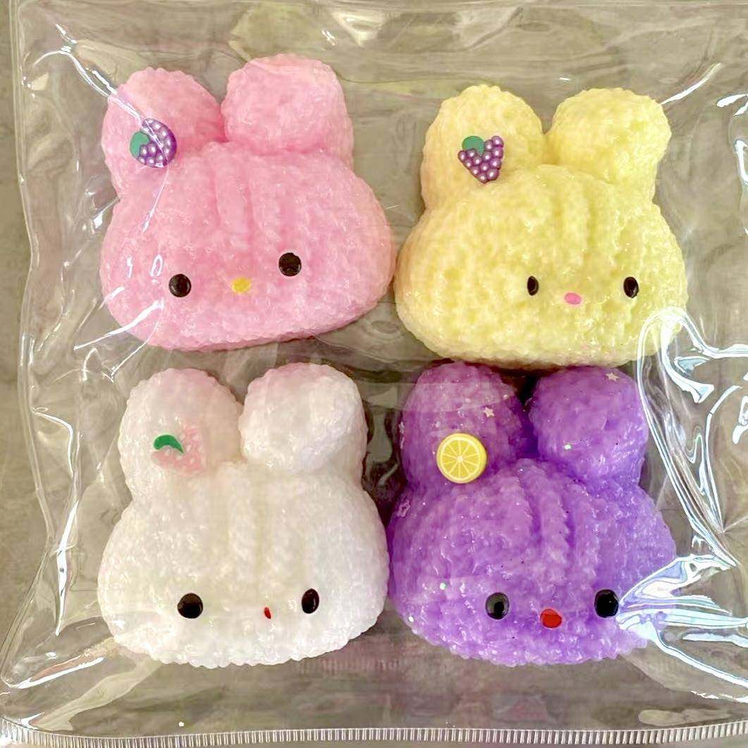 超软仿真针织兔头捏捏乐卡通摆件可爱动物兔子捏捏玩偶发泄慢回弹,玩具/童车/益智/积木/模型,创意/整蛊玩具,淘宝优惠券,粉丝福利购,淘宝优惠卷