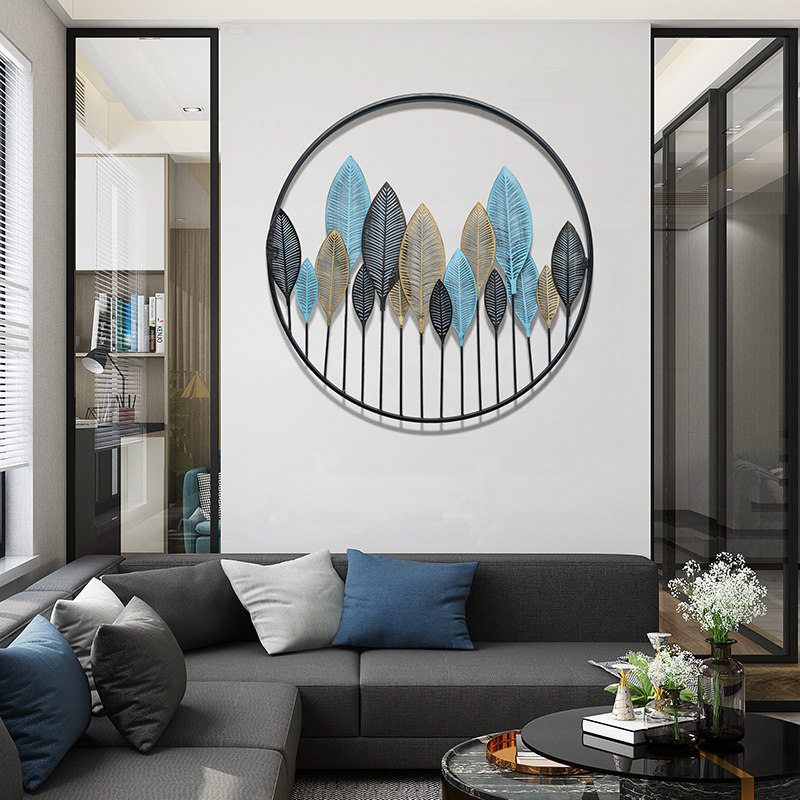Light extravagance Background wall Iron art decorate Wall hanging a living room Entrance metope originality Wall decoration Metal Wall hangings ornament Pendantin the Home accessories , Mural  category - from Buy2taobao.com to provide professional Taobao agent buy service