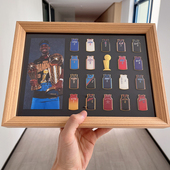 SGA亚历山大快船雷霆2号球衣徽章夺冠胸针实木相框摆台球迷礼物