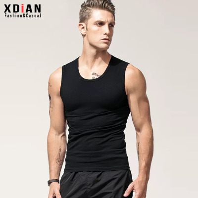 圆领打底夏季常规款男士纯色无袖