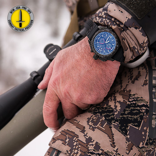 美国MTM眼镜蛇碳露米色表盘男休闲小众防水电子手表男 战术手表 - 封面