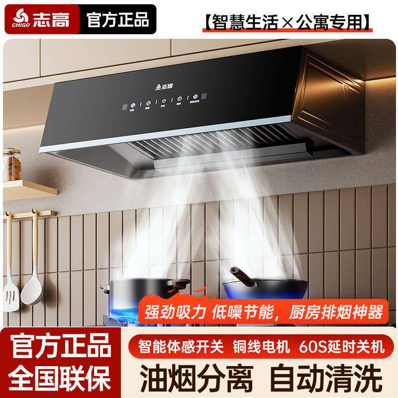 志高新款油烟机家用厨房