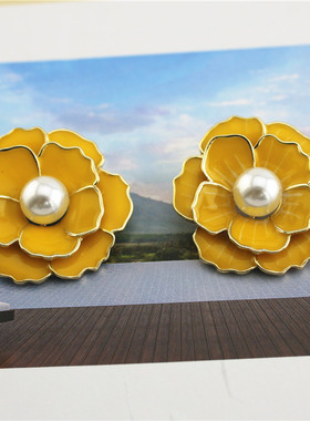花朵胸花合金田园风精致