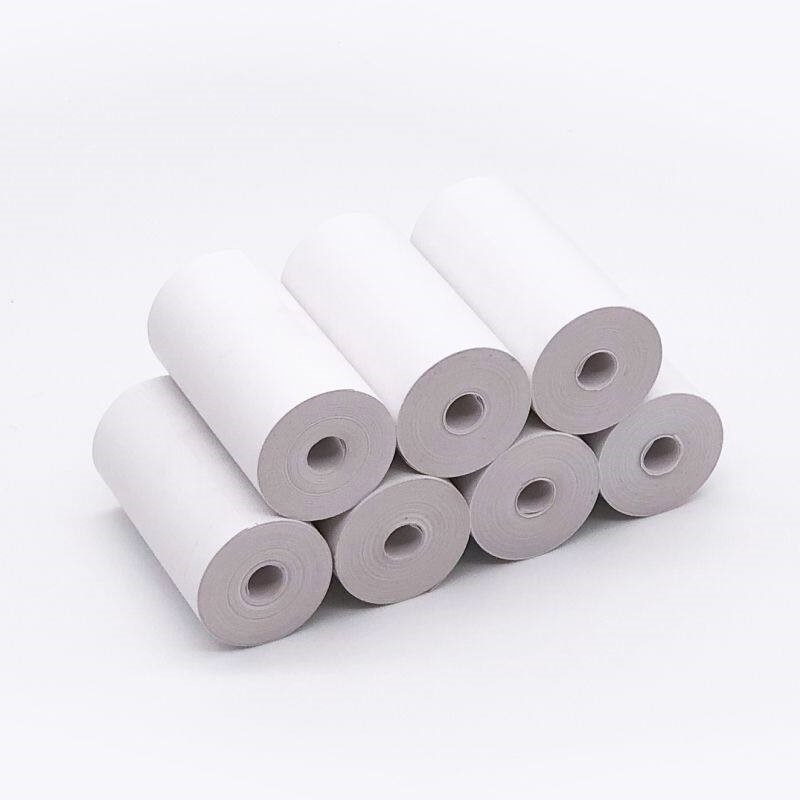 55 56 57mm通用小票纸 57x30mm消毒柜锅灭菌器消防主机通用热敏纸 - 实物图