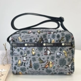 Японская мультяшная сумка через плечо для отдыха, нейлоновый вместительный и большой квадратный картхолдер