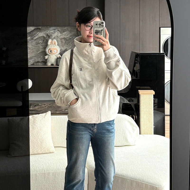 秋冬慵懒加厚加绒巨好看卫衣外套
