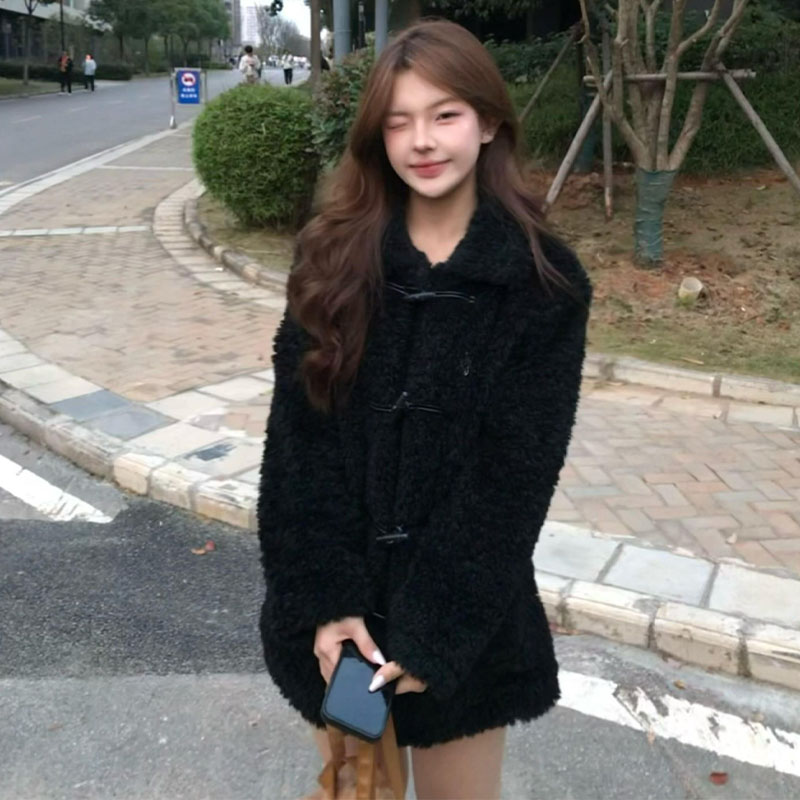 秋冬气质女神范慵懒高级感外套女