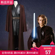 Starry Stars Star Wars prequel 3cos Quần áo Jedi Hiệp sĩ Anakin trang phục cosplay - Cosplay