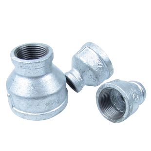 玛钢管件镀锌变径内丝玛钢大小头接头异径管古直接DN15—DN100