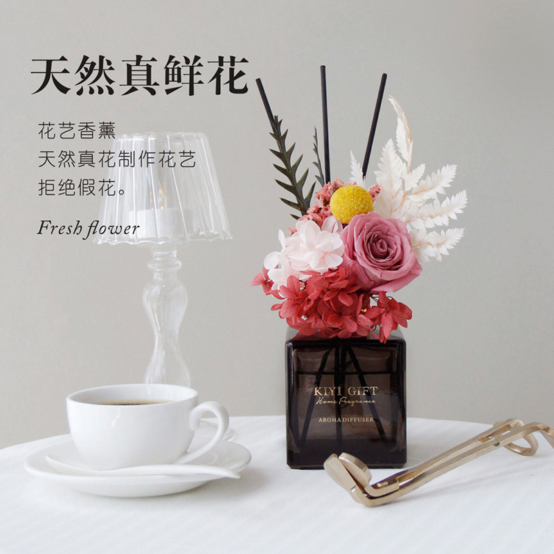 天然鲜花高级香薰植物萃取精油