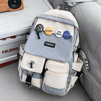 Серый с белым+значок