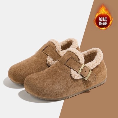 女童勃肯鞋2025新款秋冬