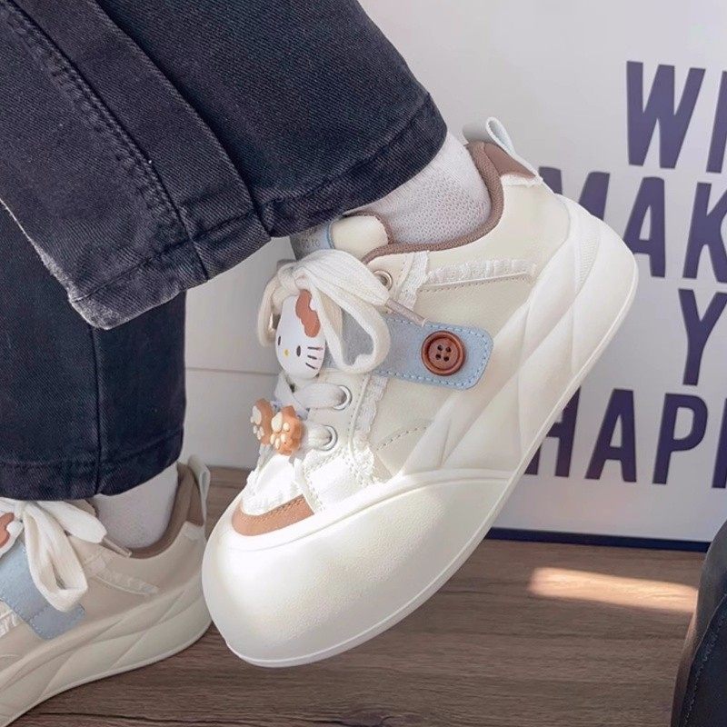 厚底卡通面包鞋2026春秋季新款儿童时尚软底板鞋潮圆头女童运动鞋,童鞋/婴儿鞋/亲子鞋,板鞋,淘宝优惠券,粉丝福利购,淘宝优惠卷
