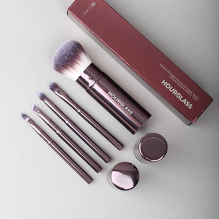 Hourglass五合一伸缩带盖腮红眼影刷眉刷遮瑕刷晕染刷便携化妆刷