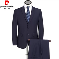 Phù hợp với Pierre Cardin phù hợp với nam giới trung niên kinh doanh ăn mặc giản dị chuyên nghiệp dụng cụ tiệc cưới phù hợp với váy cưới - Suit phù hợp áo dài nam