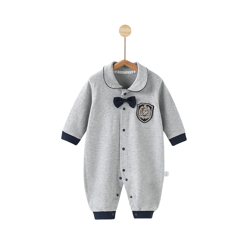 婴儿连体衣绅士礼服春秋季