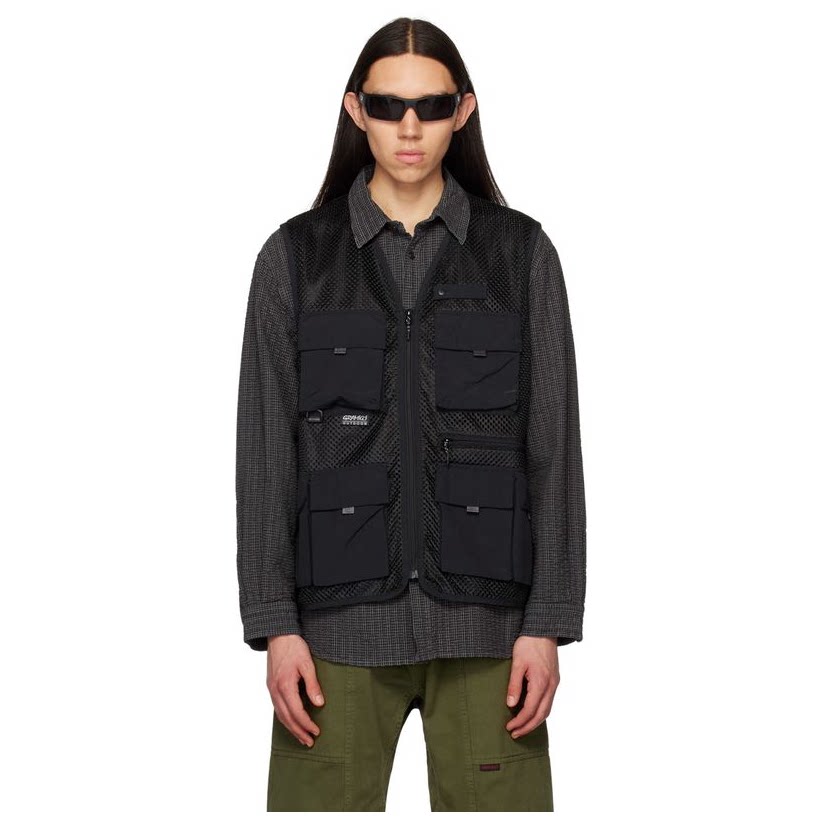 gramicci 小野人 黑色 gone fishing 马甲男