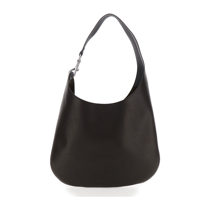 phoebe philo 'Bean' One Chunky 棕色手提皮革女肩包女送女友