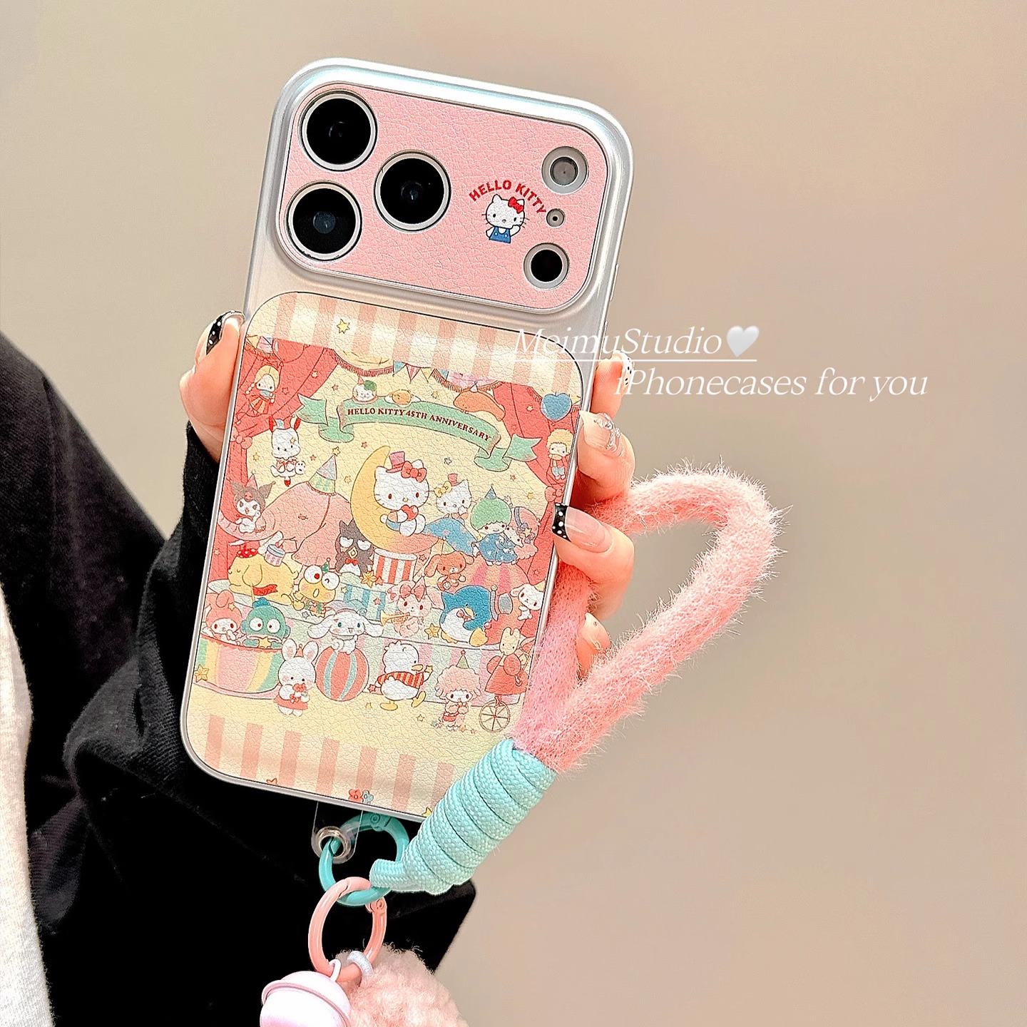 少女可爱卡通KT猫适用苹果手机壳