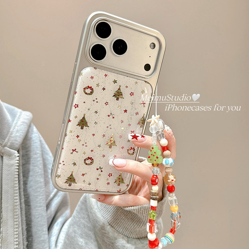 韩风星星圣诞树适用苹果手机壳