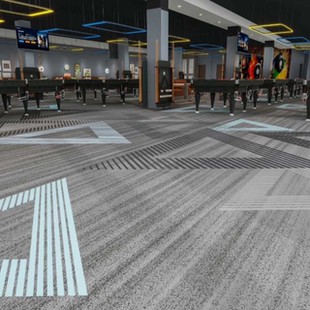 台球厅地毯专用台球室展厅酒店客房走廊间满铺大面积商用印花地毯