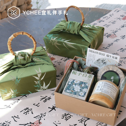 Ychee | 竹节手提端午创意伴手礼新中式实用礼品送员工客户礼盒装
