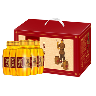 胡姬花古法花生油礼盒400mL 5工会福利团购传统工艺物理压榨