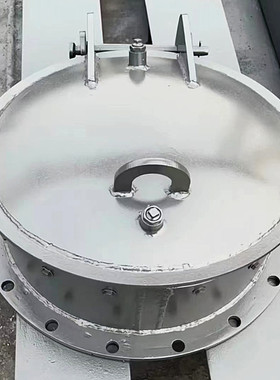304不锈钢拍门DN300 DN400 DN500 DN600 DN800铸铁防倒灌钢制拍门