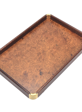 萃木集蛇纹木文盘供盘香盘