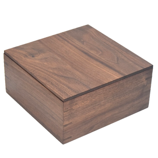 黑胡桃大方盒茶饼盒月饼礼品盒包装盒茶叶盒定制木盒酒盒工艺品盒