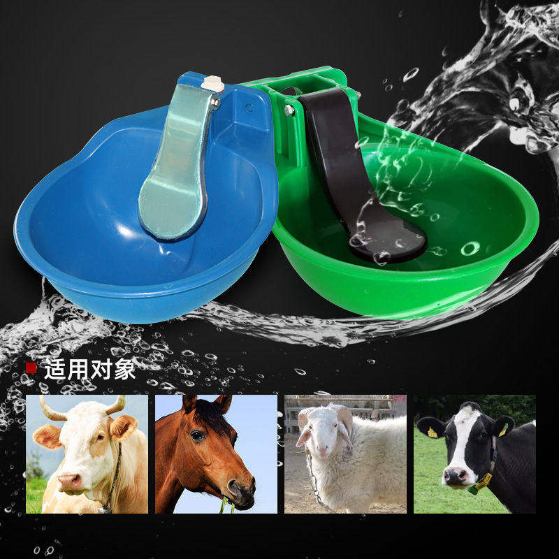 牛用饮水碗塑料牛用自动饮水器不锈钢浮球铜阀牛用饮水器自动喂水