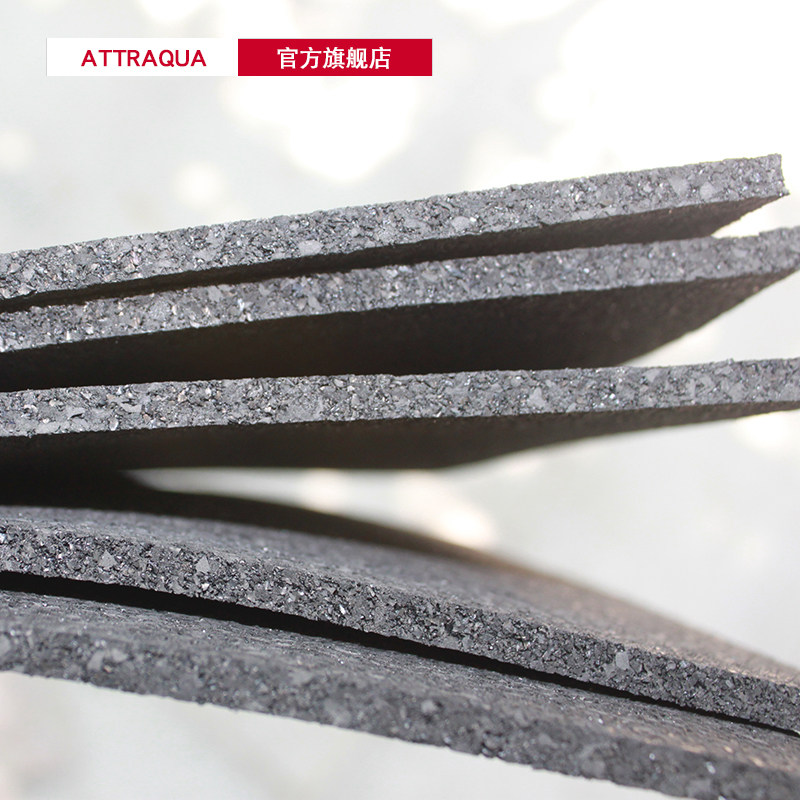 地板楼板隔音垫5mm聚氨酯橡胶颗粒减震垫房地产浮筑楼板隔振垫