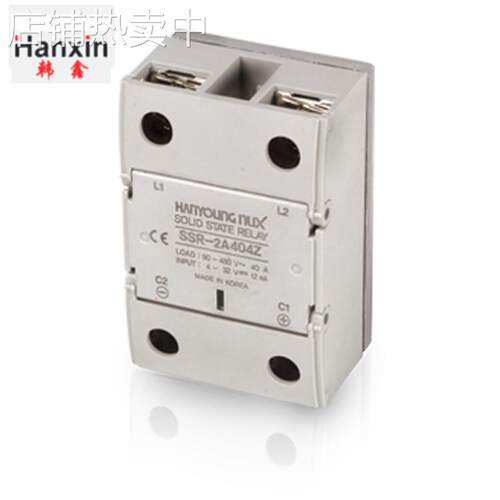 韩荣功率调整器固态SSR-2系列SSR-2D103Z/2D104Z/2D203Z/2D204Z