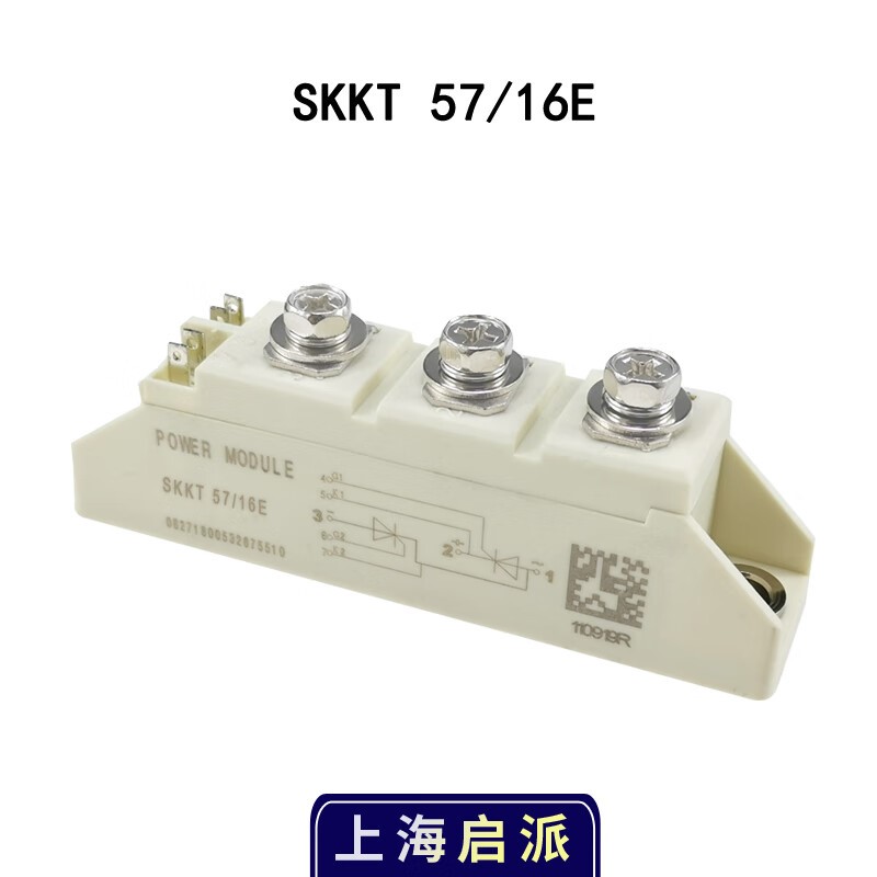 可控硅模块SKKT106/16E 57/16E功率调压SKKH106A晶闸管162A软启动