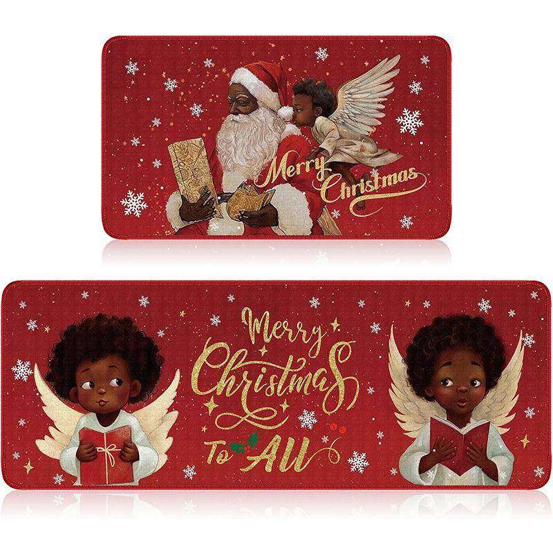 卡通圣诞厨房垫亚马逊跨境防滑脚垫户外节日装饰门地垫厨房地毯,居家布艺,家用脚垫,淘宝优惠券,粉丝福利购,淘宝优惠卷