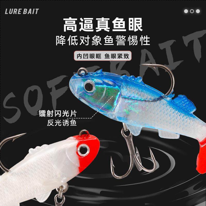 远投包铅鱼t尾软饵路亚饵铅头钩饵抛竿假饵套装钓鲈鱼翘嘴桂鱼饵,户外/登山/野营/旅行用品,台钓饵,淘宝优惠券,粉丝福利购,淘宝优惠卷