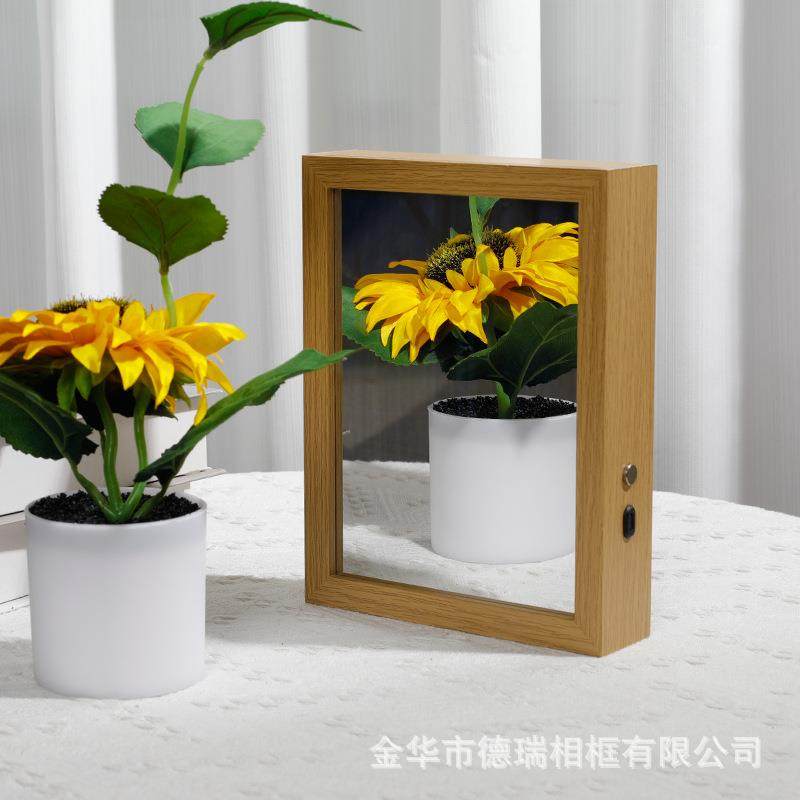 灯光画相框触摸灯带魔镜小夜灯手工摆件送女友闺蜜厂家现货画,家居饰品,DIY亲子装饰画,淘宝优惠券,粉丝福利购,淘宝优惠卷