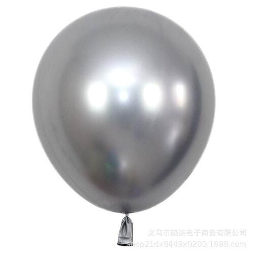 18寸金属气球加厚地爆球铬金色派对婚庆生日装饰婚房布置汽球