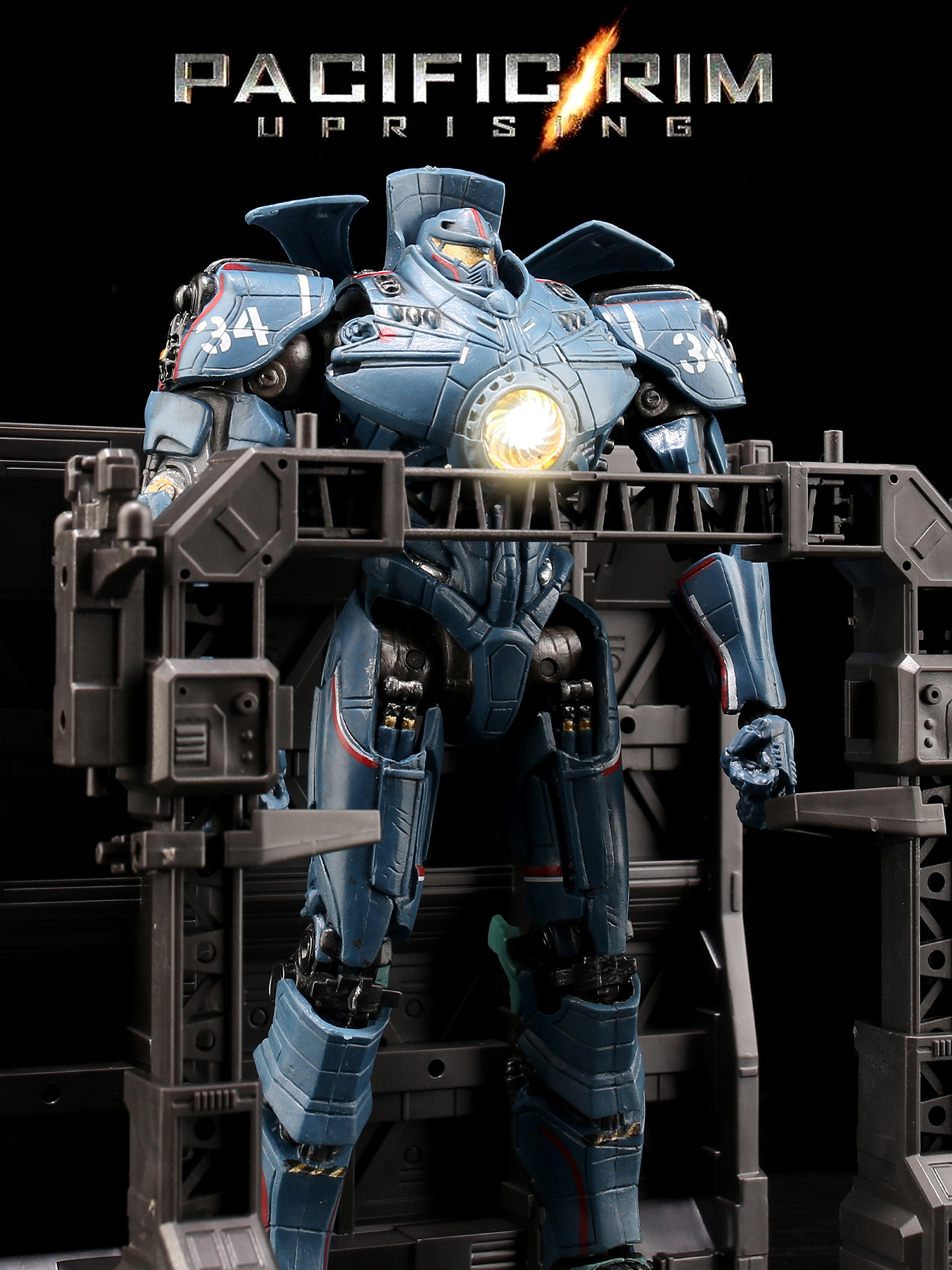 环太平洋机甲发光危险复仇流浪者尤里卡可动手办玩具模型男孩礼物