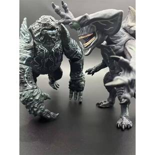 环太平洋机甲怪兽棱背龟憎恶雷怪刀头斧头兽流浪者赤红可动手办
