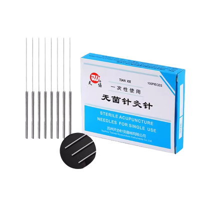 天协牌一次性无菌针灸针平柄针