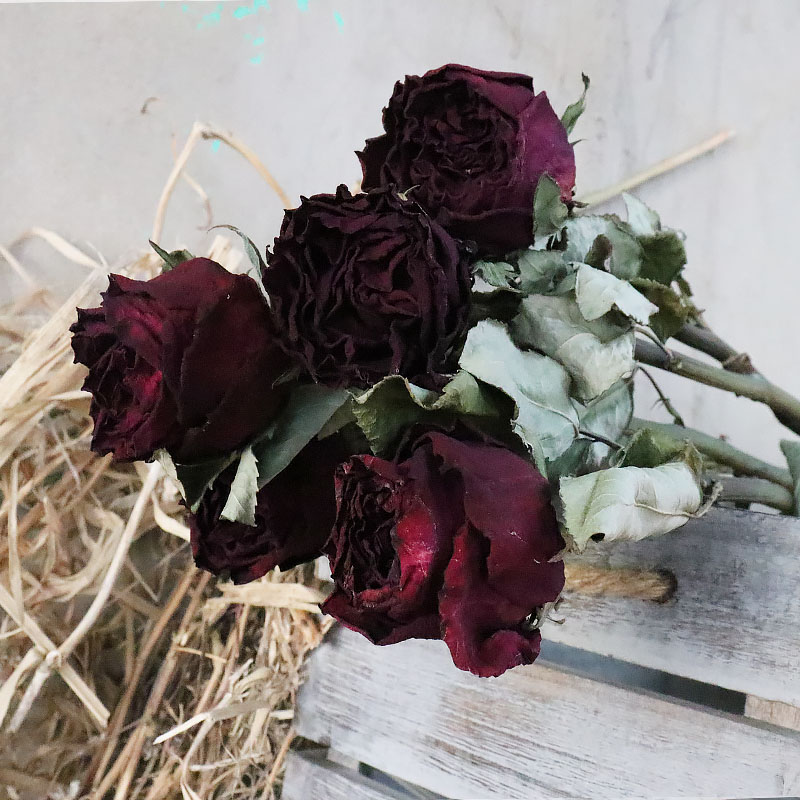 玫瑰干花花束天然风干干花永生真花北欧摆饰品向日葵情人草文艺插