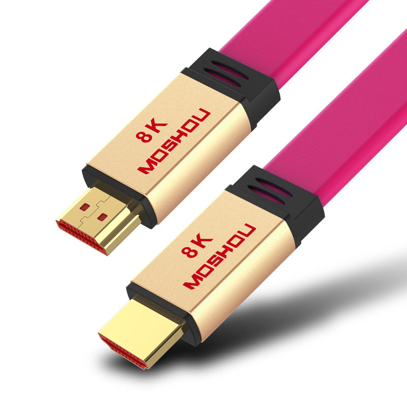 hdmi线2.1版8k扁线2.0b 4k 60hz  hdr镀银电视投影视频高清|ruв категории видео электрических приборов, видео бытовой арматура, Hdmi линия - от Buy2taobao.com для оказания профессиональной услуги покупки агента Taobao